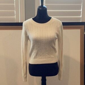 Hippie Rose Cream Crew Neck Sweater
